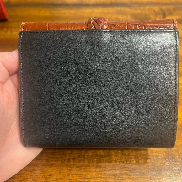 Brighton Brown and Black Wallet new - Picture 2 of 4